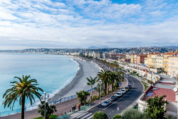 Fototapeta na wymiar View on Nice, Soth France