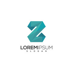 Z Letter Logo template vector icon design.