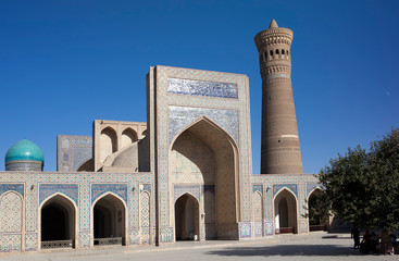 Obraz premium complex Poi Kolon, Kalyan Minaret, Bukhara, Uzbekistan