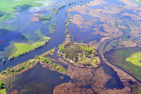 Havel &ouml;stlich Havelberg kurz vor dem Zufluss in die Elbe