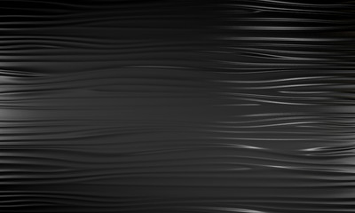 abstract minimalistic black wave background
