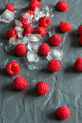 raspberry and blackberry