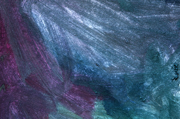 Brushstrokes of paint. Modern art. Abstract art background. - Image