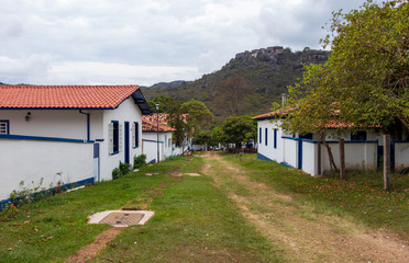 Fototapeta na wymiar Vila do Biribiri, Diamantina, MG, Brasil.