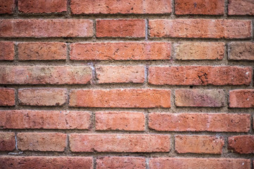 Brick wall brown close up