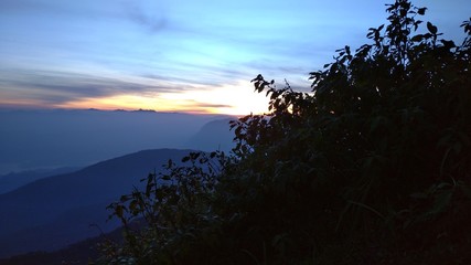 Sripadhaya sun rise in sri lanka