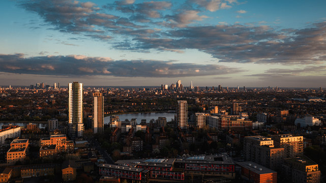 Skyline view of London City © Filip