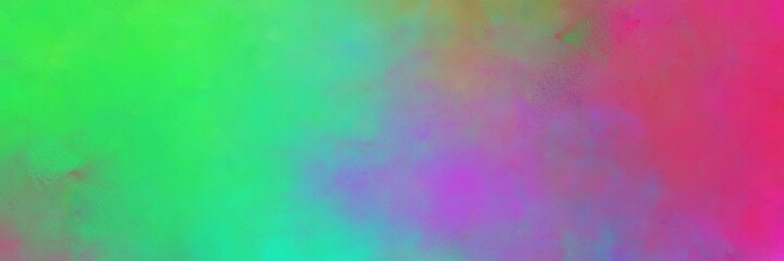 beautiful abstract painting background graphic with medium sea green, mulberry  and moderate pink colors and space for text or image. can be used as postcard or poster