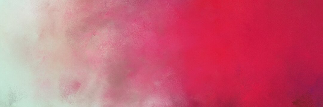 beautiful abstract painting background texture with moderate pink, crimson and pastel gray colors and space for text or image. can be used as header or banner