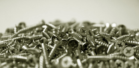 screws made of steel for screwdriver