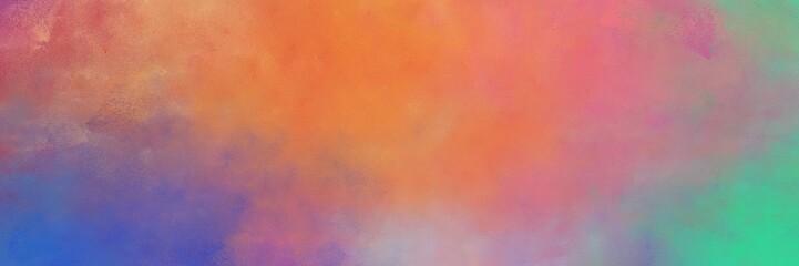 beautiful abstract painting background graphic with indian red, rosy brown and steel blue colors and space for text or image. can be used as postcard or poster