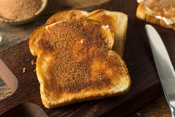 Homemade Cinnamon Sugar Toast