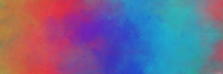 beautiful vintage texture, distressed old textured painted design with steel blue and moderate red colors. background with space for text or image. can be used as horizontal header or banner