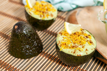 avocado pear sweet cream