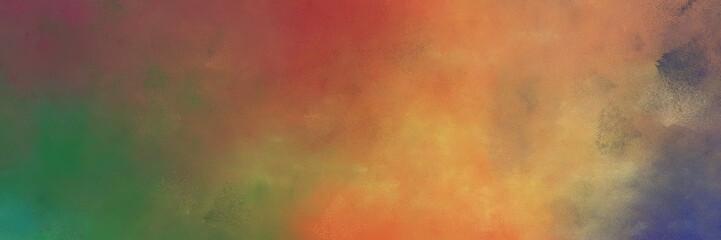 beautiful pastel brown, dark slate gray and peru colored vintage abstract painted background with space for text or image. can be used as horizontal background texture