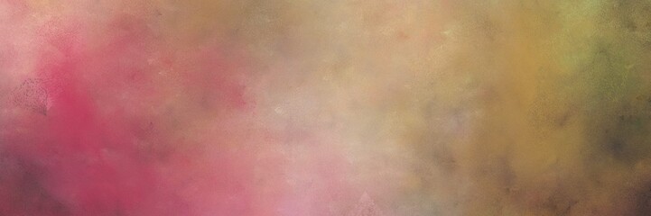 beautiful abstract painting background texture with rosy brown and dark moderate pink colors and space for text or image. can be used as horizontal header or banner orientation