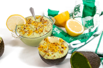 avocado pear sweet cream