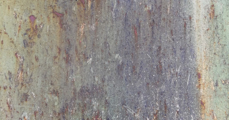 texture of rust on old metal surface background	
