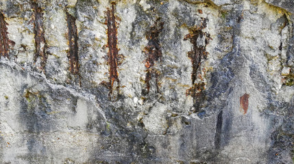 texture of old cracked concrete surface background