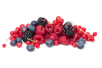 mix of fruit berries