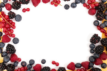 mix of fruit berries