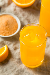 Sweet Refreshing Powdered Orange Drink