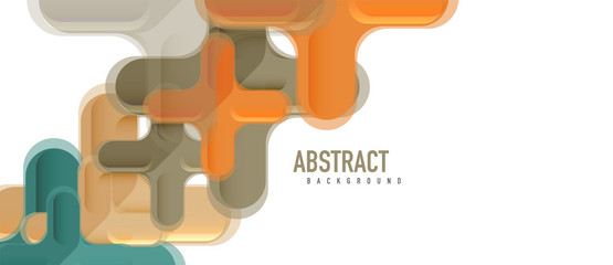 Glossy multicolored plastic style cross composition, x shape design, techno geometric modern abstract background. Trendy abstract layout template