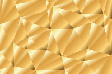 Golden metal gradient pattern background