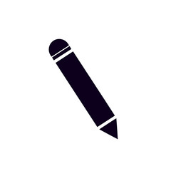 pencil icon on white background.