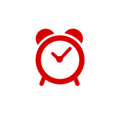 alarm clock with red heart