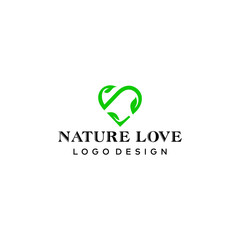 Simple and modern logo design of love on clear background colours - EPS10 - Vector.