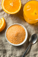 Sweet Refreshing Powdered Orange Drink