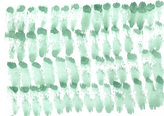 Background green brushstroke on white