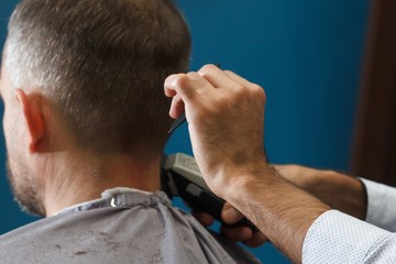 Barbershop salon hairdresser beard barber, stylist.