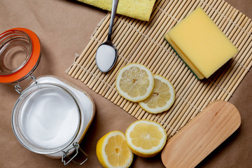 Limpieza ecológica del hogar con limón y bicarbonato