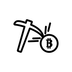 Bitcoin, blockchain, btc, coin, crypto, cryptocurrency icon