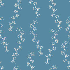 White twigs with leaves