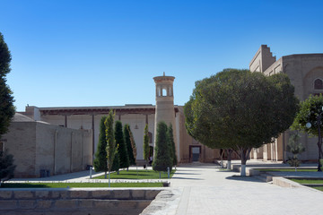 Fototapeta na wymiar Memorial complex of Naqshbandi: Pilgrimage site near Bukhara, Uzbekistan.