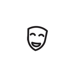 happy face icon vector illustration design