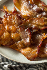 Homemade Salty Uncured Baked Bacon