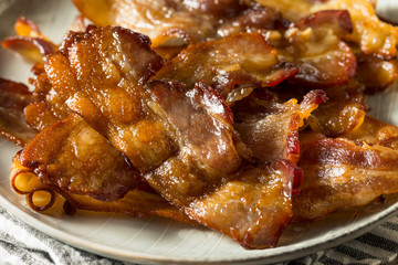 Homemade Salty Uncured Baked Bacon