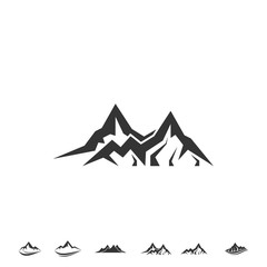mountain icon vector illustration design