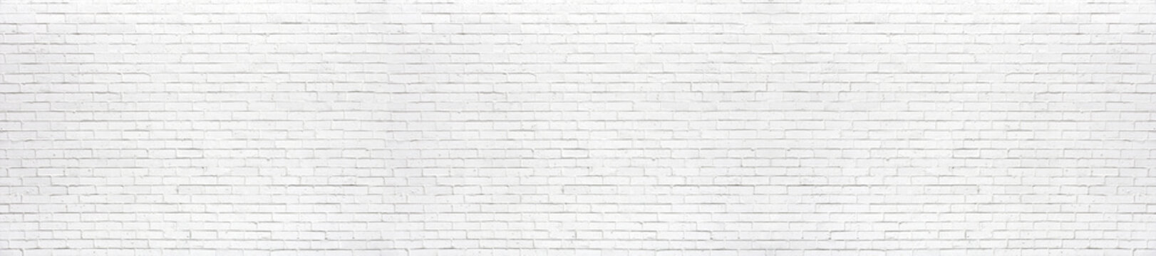 Fototapeta white brick wall may used as background