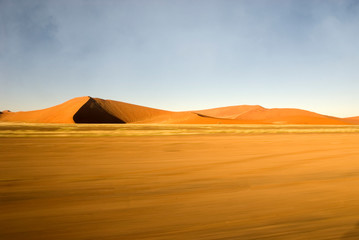 Fototapeta na wymiar the namib desert tranquile landscapes