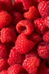 Raw Organic Red Raspberries