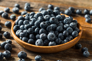 Raw Blue Organic Blueberries
