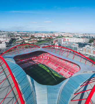 Estadio Da Luz, Home Stadium Of SL Benfica. Lisbon, Portugal - March 2020