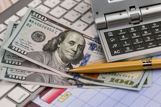 Office accessories for business management.