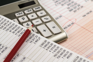 Items for business in the office.