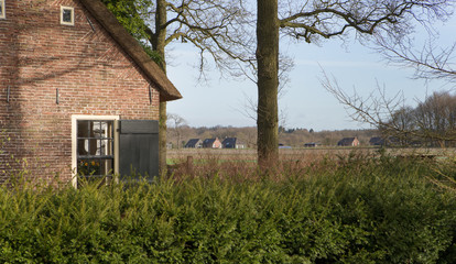 Colony houses Maatschappij van Weldadigheid Frederiksoord Netherlands. Koloniehuisje